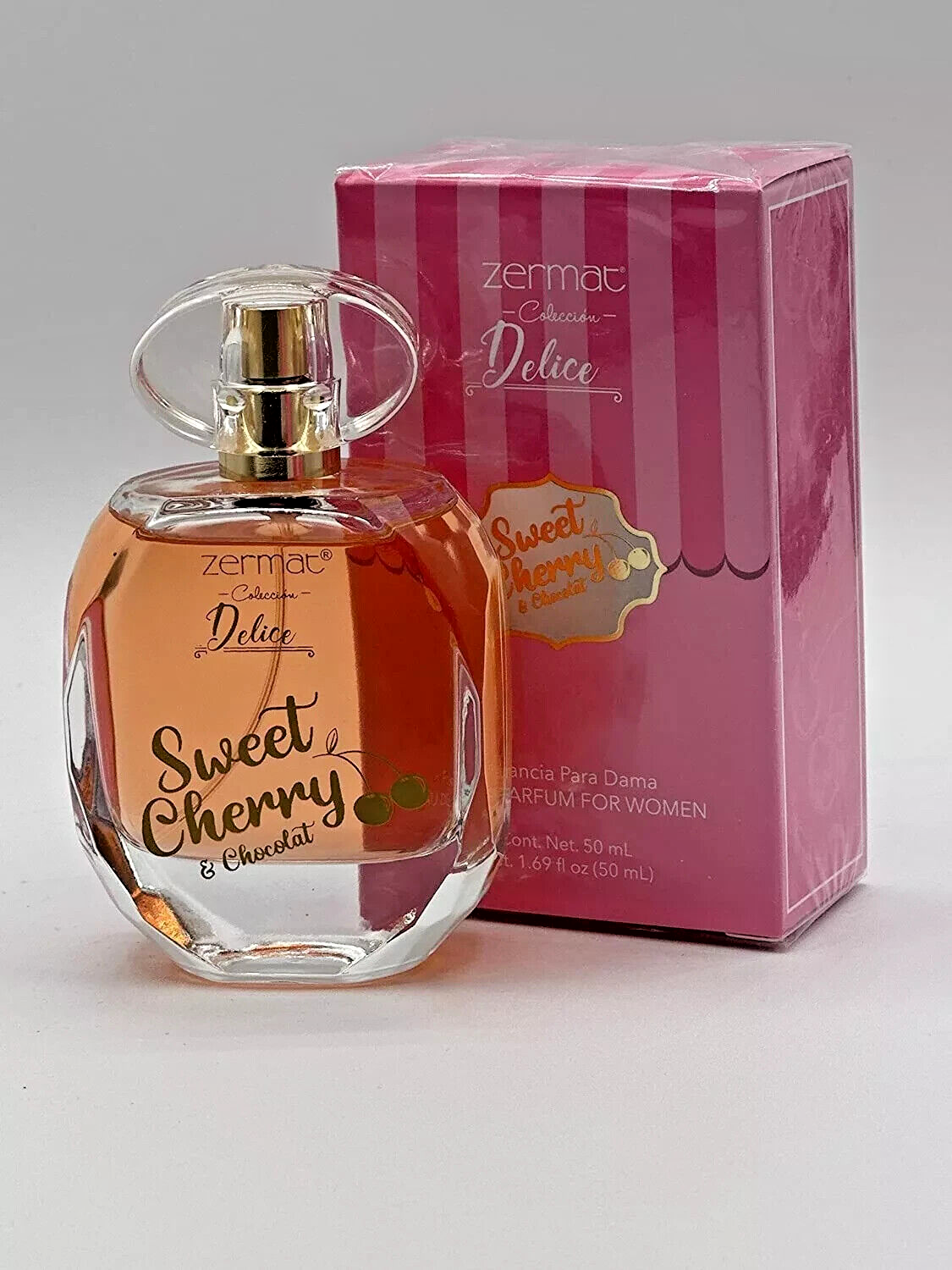 Sweet Cherry & Chocolat Eau De Parfum 1.69 floz for Women by ZERMAT ...