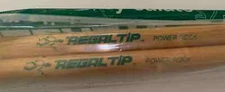 Alex Van Halen 1990s Regal Tip Power Rock Double Butt Drumsticks READ....