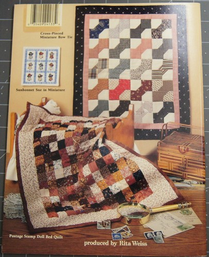 American School of Needlework Quilt Pattern Book MINI QUILTS by Anita Murphy - Picture 2 of 2