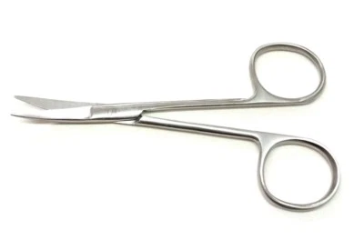 DHC Precision Vasectomy Curved Iris Scissors SHARP 5" Surgical Medical Dissection UK