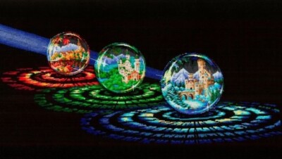 Andriana Make your own Hands Cross Stitch Kit S-01 Spheres of Desires