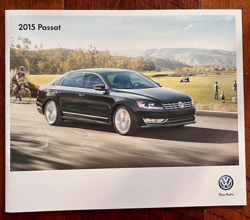 2015 VOLKSWAGEN VW PASSAT SEDAN—18 PAGE U.S. SALES BROCHURE—1.8T TDI V6—NEW NOS - Picture 1 of 5