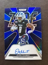 2022 Panini Spectra Draft Jalen Tolbert In The Zone Auto /49 #Z-JTO Cowboys