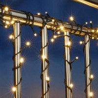 Led Lichterkette Warmweiß 50Er 4,9M Kabel GrüN 6/18H Timer AußEn Hi 76580