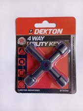 4 way Utility Key Radiator Gas Electric Meter Doors Plumbing Multi Function