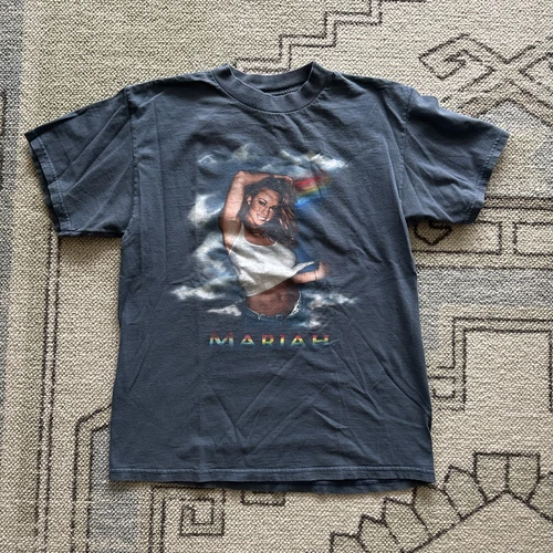 mariah carey rainbow tour tee shirt Vintage vintage concert t-shirt, vintage, single stitch, B+ condition