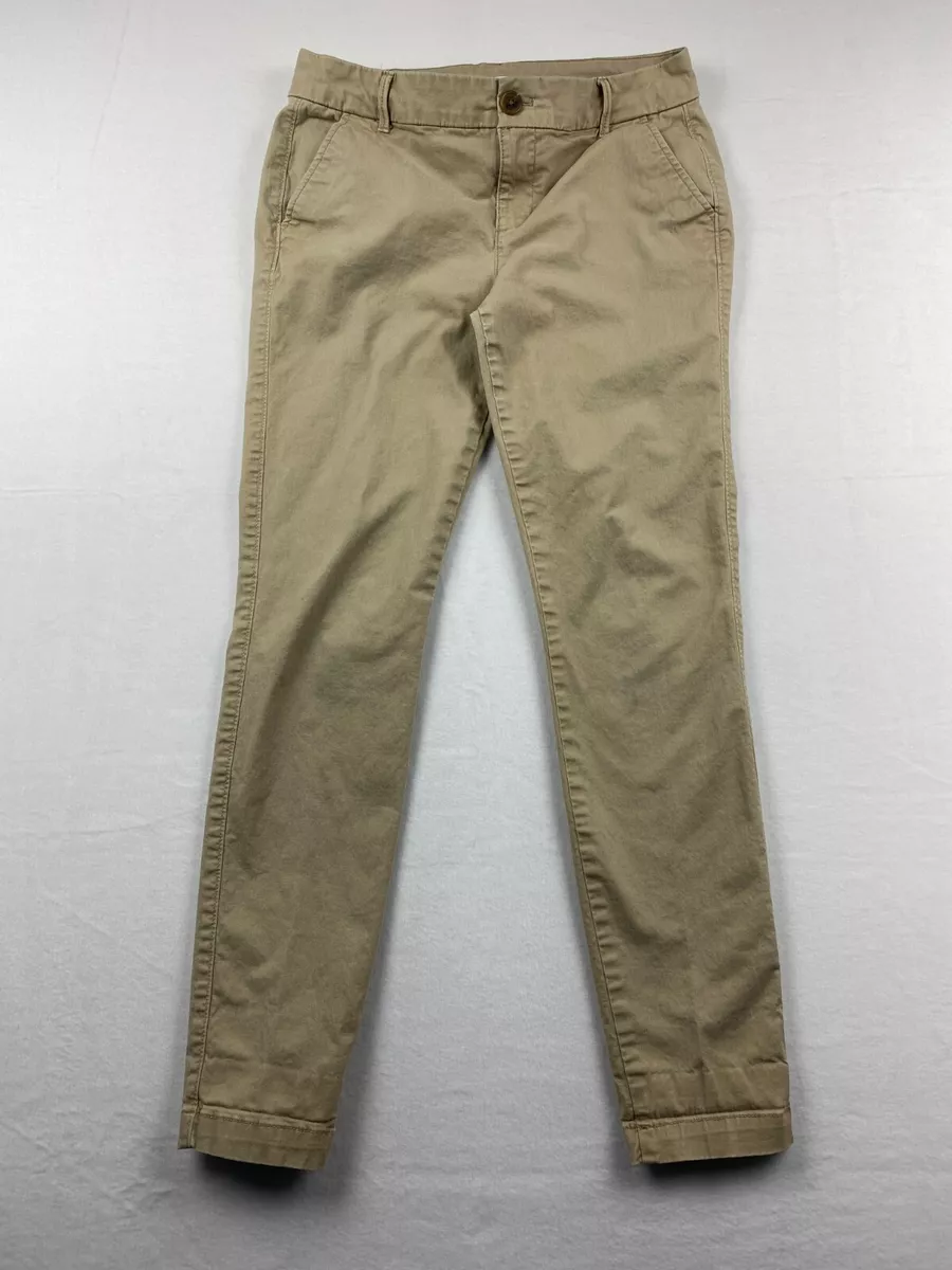 Old Navy Women s Size 4 w29 Beige Skinny Leg Chino Pants eBay
