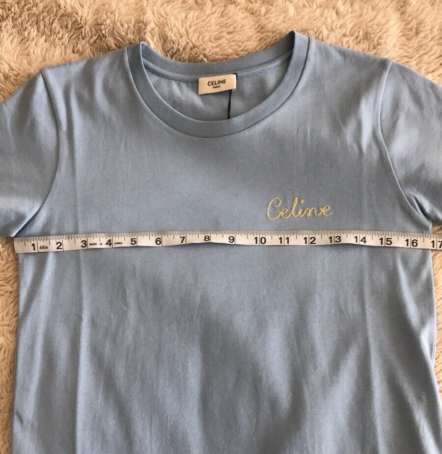 CELINE セリーヌ 16 EMBROIDERED T-SHIRT