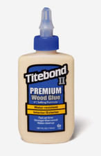 Titebond II PREMIUM WOOD GLUE 4 oz. Cream Water-Resistant Interior/Exterior 5002