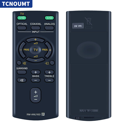 RM-ANP115 Telecomando Universale Di Ricambio Per Soundbar Sony HT-CT370, SA-WCT770, SA-CT370 - Telecomando IR Con Tasti Reattivi - 2