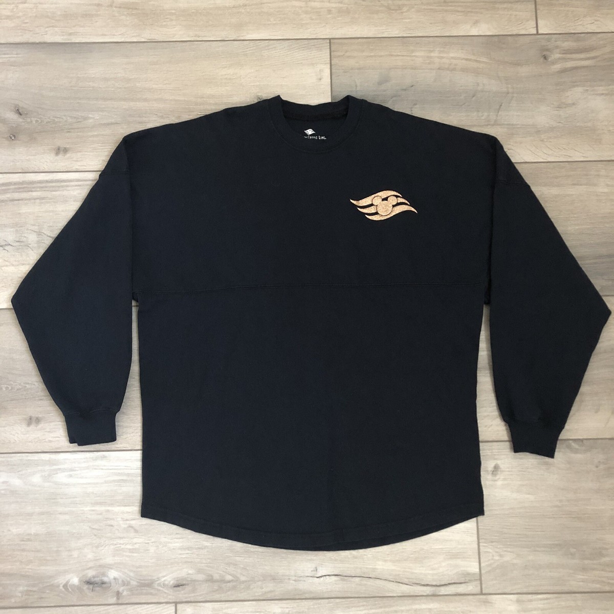 Disney Cruise Line Spirit Jersey Rose Gold Black Size Small | eBay