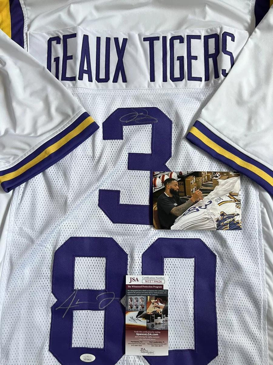 Odell Beckham Jr Jarvis Landry Autographed Signed LSU Tigers