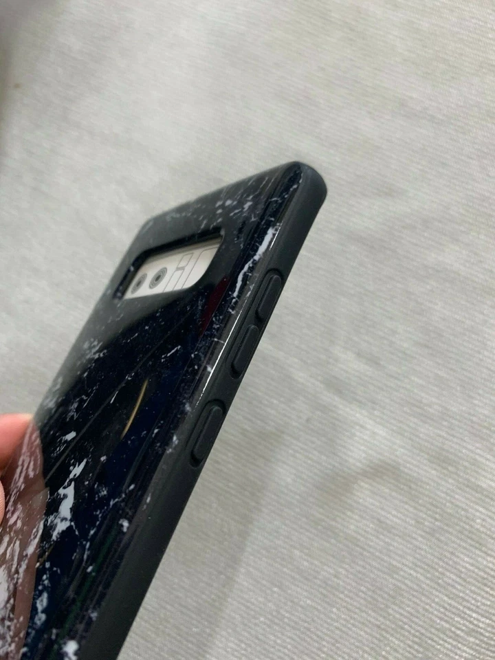 Elementos LAUX Huex para Galaxy 8 mármol negro Foto 4 de 4