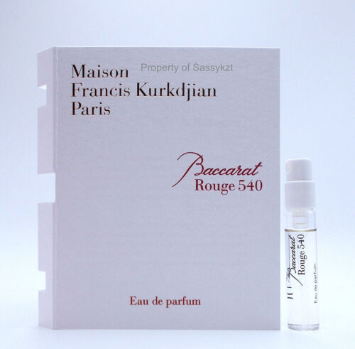 Maison Francis Kurkdjian Baccarat Rouge 540 Eau de Parfum Sample - 2ml for  sale online