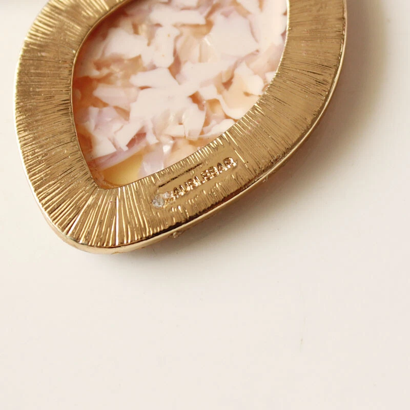 Nuevos pendientes colgantes de resina con barra de chuchería mejor regalo moda mujeres fiesta joyería Foto 3 de 4