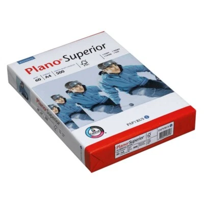 Plano Superior Druckerpapier 60/80/90/100/120/160 g/m² DIN-A4 Kopierpapier weiß