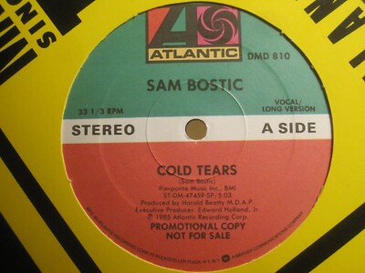 Sam Bostic SAM BOSTIC COLD TEARS 12