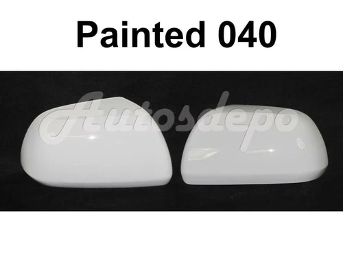 MIRROR COVER PAINTED Super White 040 (W/O LAMP TYPE) SET FOR 4RUNNER 2010-2013