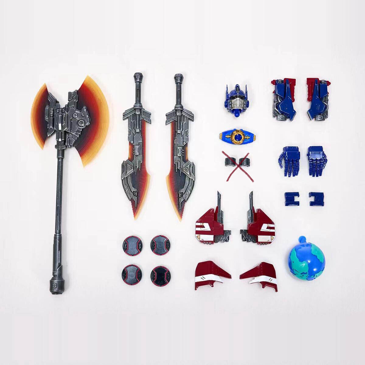 New Magnificent Mecha Upgrade Kit for MM-01 OptimusPrime New Magnificent Mecha Upgrade Kit for MM-01 OptimusPrime