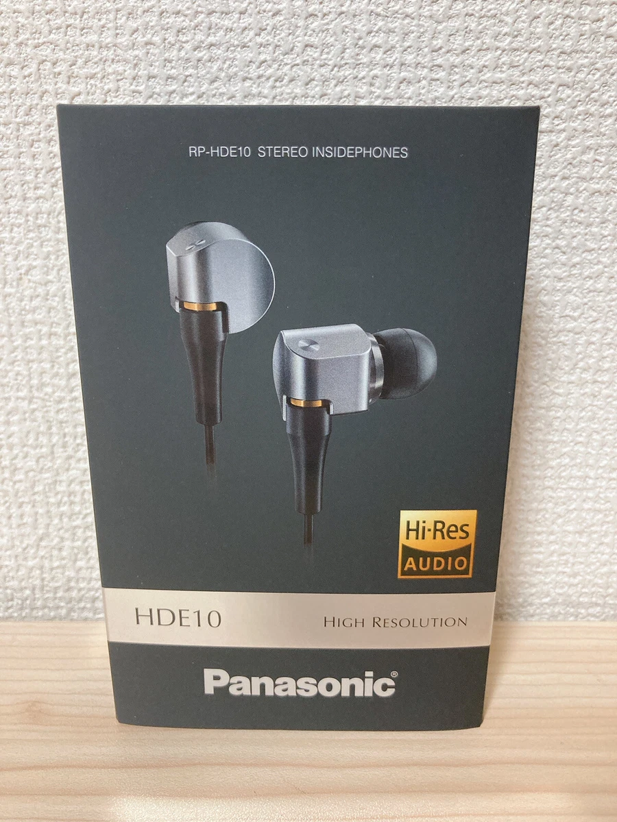 イヤホン/有線【Panasonic RP-HDE10-S】 【公式通販】