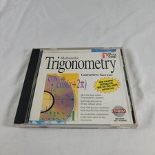 Multimedia Trigonometry Windows PC CD-ROM Software by Pro-One 1995 S