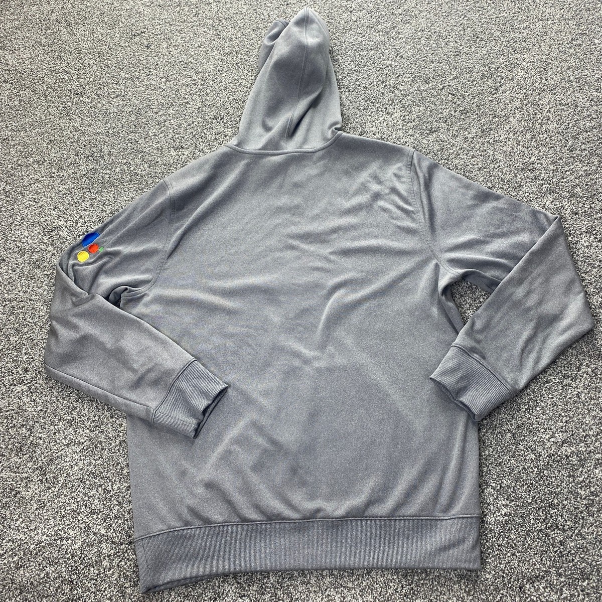 レア　OAKLEY ヴィンテージ　y2k アーカイブグランジ　スウェット　00s Vintage Oakley Full Zip Hoodie Embroidered Spellout 2009 Y2K