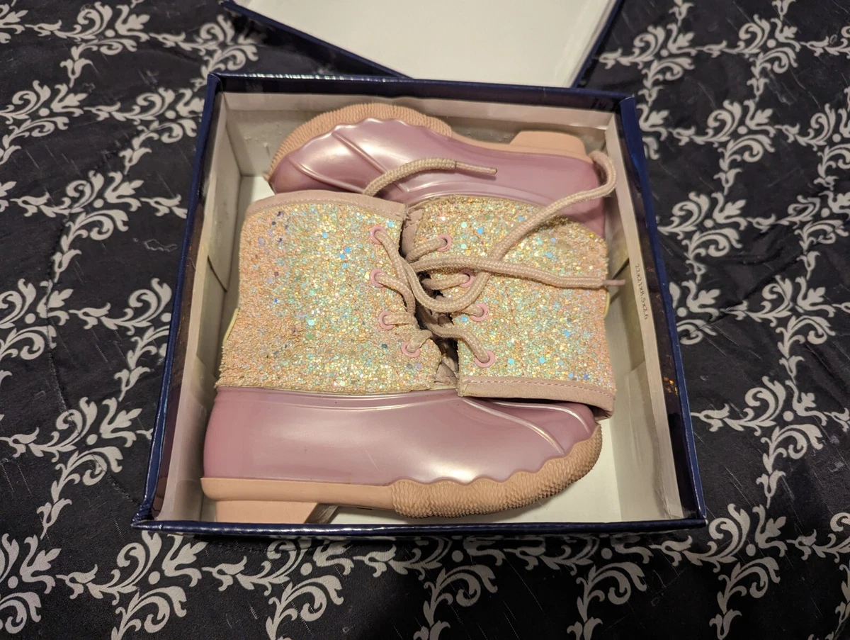 Girls pink glitter boots store