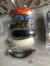 Yinder 9 Pcs Alligator Hair Clips Oval French Barrette Flat Claw Duckbill Sec...