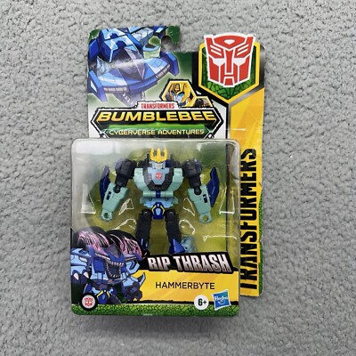 Transformers Bumblebee Cyberverse Adventures Hammerbyte Rip Thrash 2021 Figure