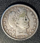 1908-D Barber Half Dollar Ch Almost XF