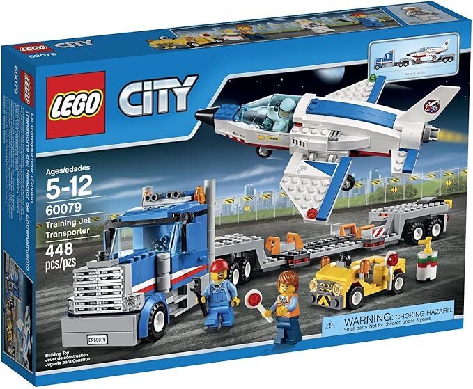 LEGO - City - Space Port Training Jet Transporter - 448 Pieces