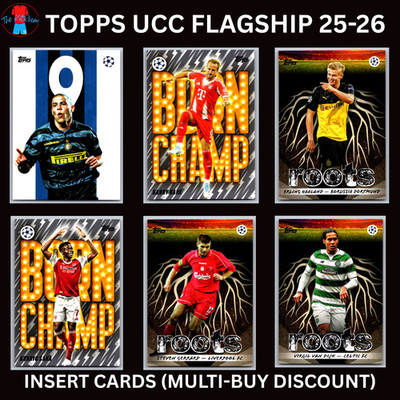 2025-26 Topps UEFA Club Competitions UCC FLAGSHIP - Insert Cards