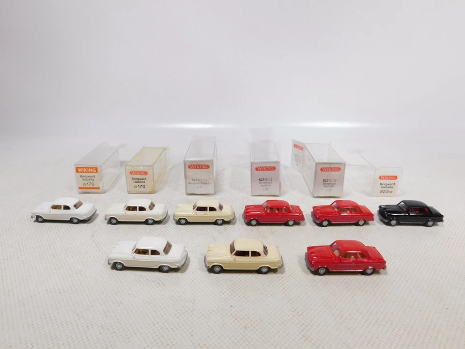 Borgward Isabella 12 170 823 12 Mint 6x Box #EG666-0,5 - Immagine 2 di 4