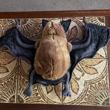 Vintage WWF Anna Club Plush Soft Toy Posable Wings Bat Rare Bean Filled 1980s