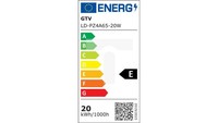 Led Leuchtmittel E27 A65 20W 2400Lm 6500K LD-PZ4A65-20W