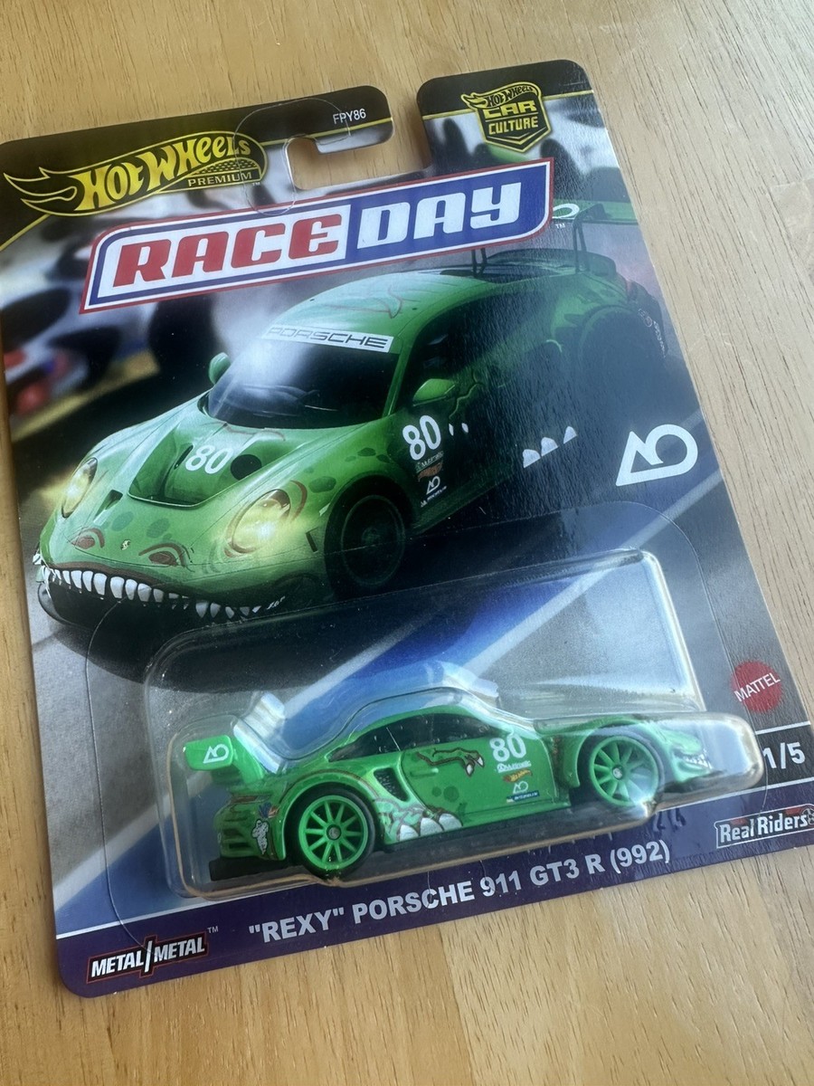 HOT WHEELS CAR CULTURE RACE DAY 'REXY' PORSCHE 911 GT3 (992) | eBay
