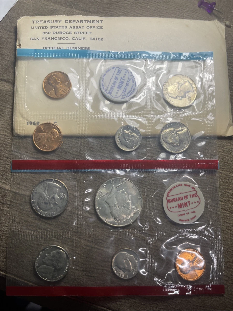 1969 US Coin Mint Sets for sale | eBay