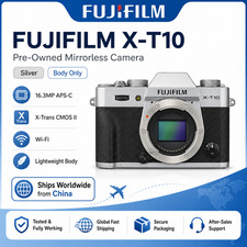 Fuji Fujifilm X-T10 XT10 XT-10 16.3MP Mirrorless Digital Camera Body Only