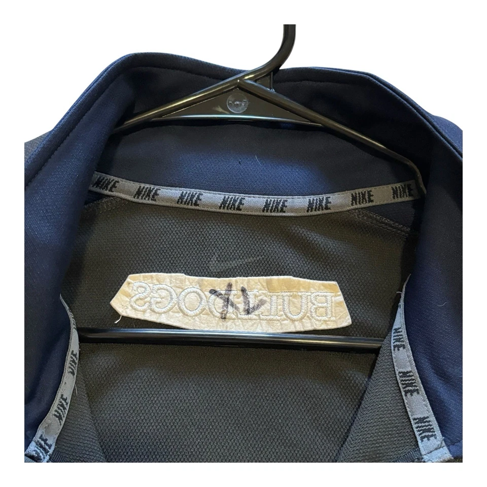 Nike Butler Bulldogs Jacket Full Zip Gray Dri Fit Logo University Player Issue? - Image 4 of 4