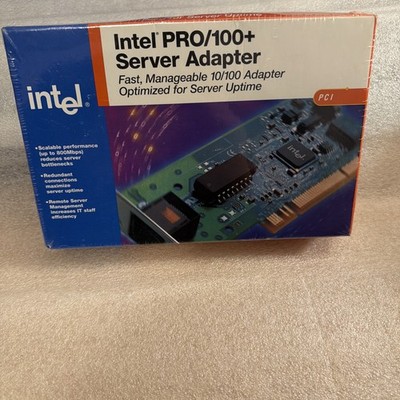 Intel PRO/100+ Server Adapter MM# 821524. PCODE: (1P) PILA8470B