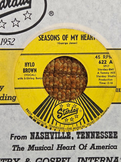 45 RPM Hylo Brown STARDAY 622 Seasons Of my Heart / Daddys Place VG