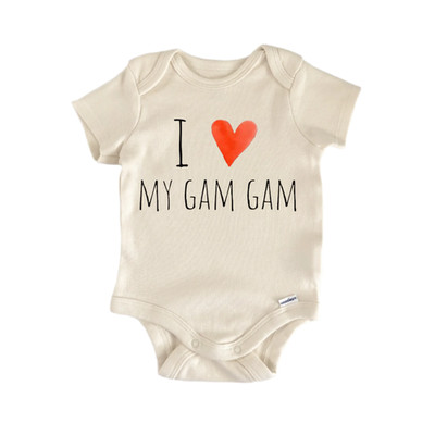 Gam Gam Newborn Baby Onesie  Bodysuit