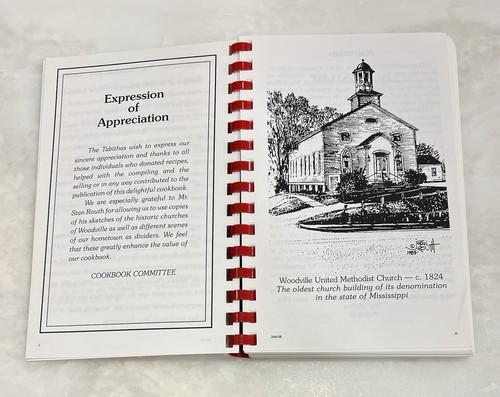 Woodville Red Recipes Cookbook Historic Mississippi Community Dishes Church 1800 - Bild 8 von 14