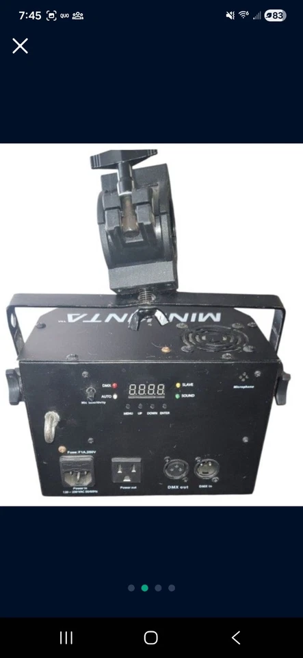 Chauvet MINI KINTA IRC Compact LED Effect Light Fixture - Image 3 of 4