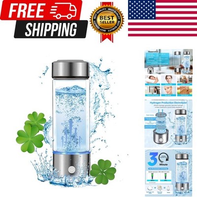 Generator Machine Updated, Portable Hydrogen Water Ionizer Machine Rechargeab...