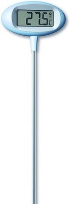 TFA Dostmann Orion digitales Design-Gartenthermometer, 30.2024.06, großes