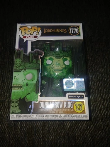 DUNHARROW KING Funko Pop LE 1/9500 Lord Of The Rings GITD GLOW