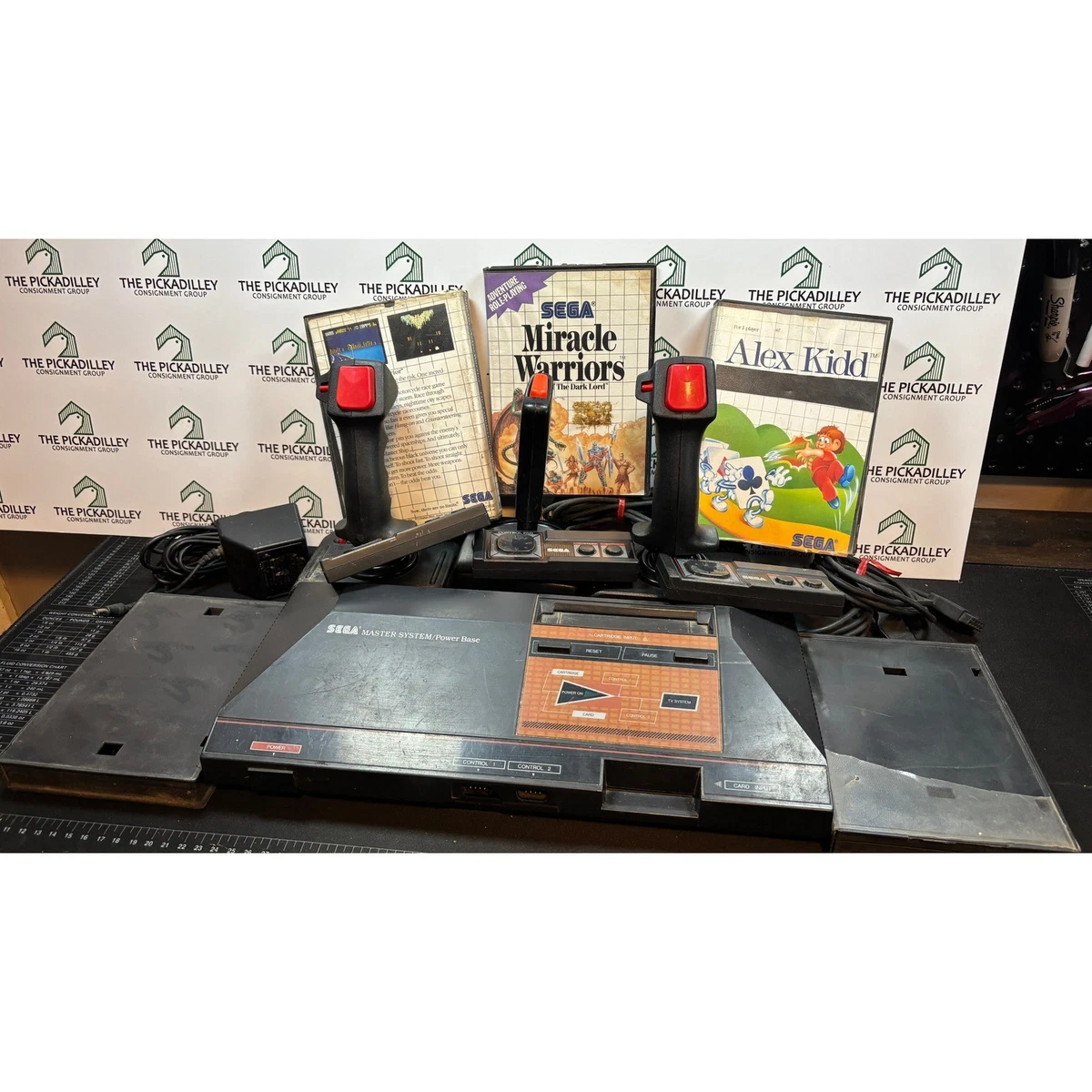 Lot De 9 Consoles Sega Master System 2 PAL - Etat Correct, Fonctionnement Opérationnel