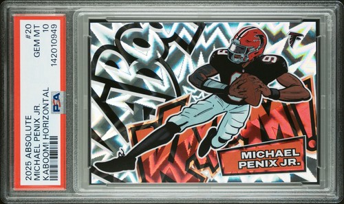 2025 Panini Absolute Michael Penix Jr. Base (PSA 10)