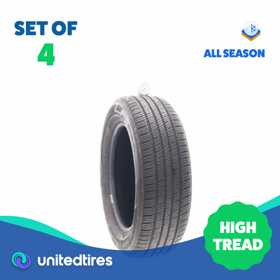 Set of (4) Used 205/60R16 Celimo Salient CS210 92V - 9/32